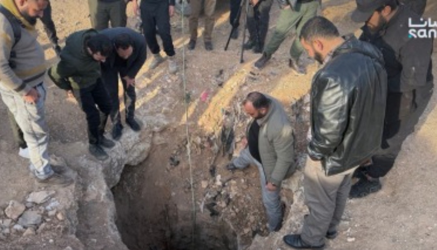 مقابر داخل صهاريج مياه الأمطار… اكتشاف رفات لضحايا مجازر قديمة في ريف حلب